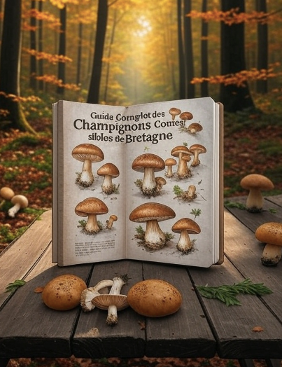 Guide Complet des Champignons Comestibles de Bretagne : Cueillette d'Automne Responsable