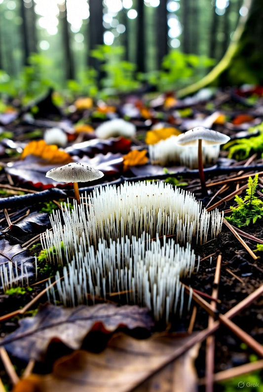 Mycorhizes : Le Réseau Secret qui Connecte les Arbres en Forêt